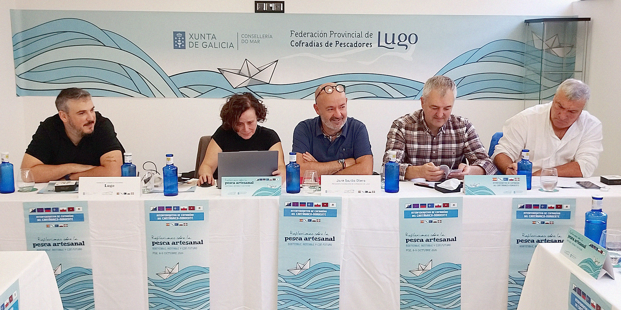 A Interfederativa de Confrarías analiza en Foz a sustentabilidade e rendibilidade da pesca artesanal