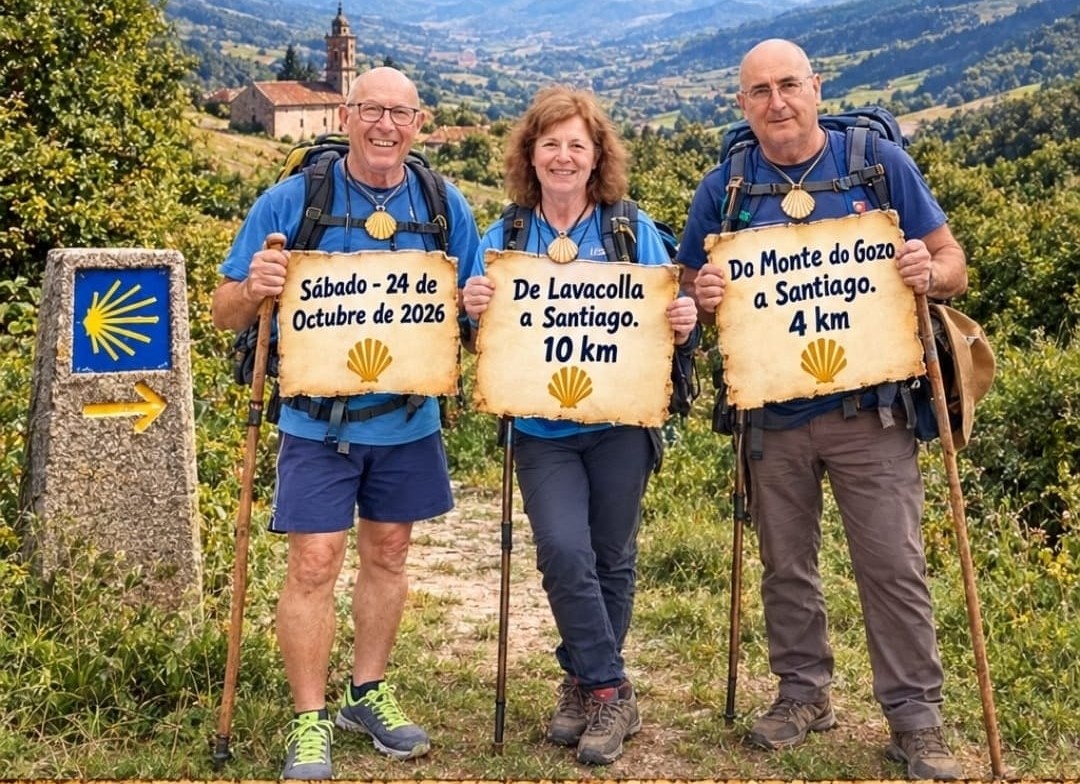 Camiñantes e Camiños completará o 24 de outubro a derradeira etapa do Camiño Francés
