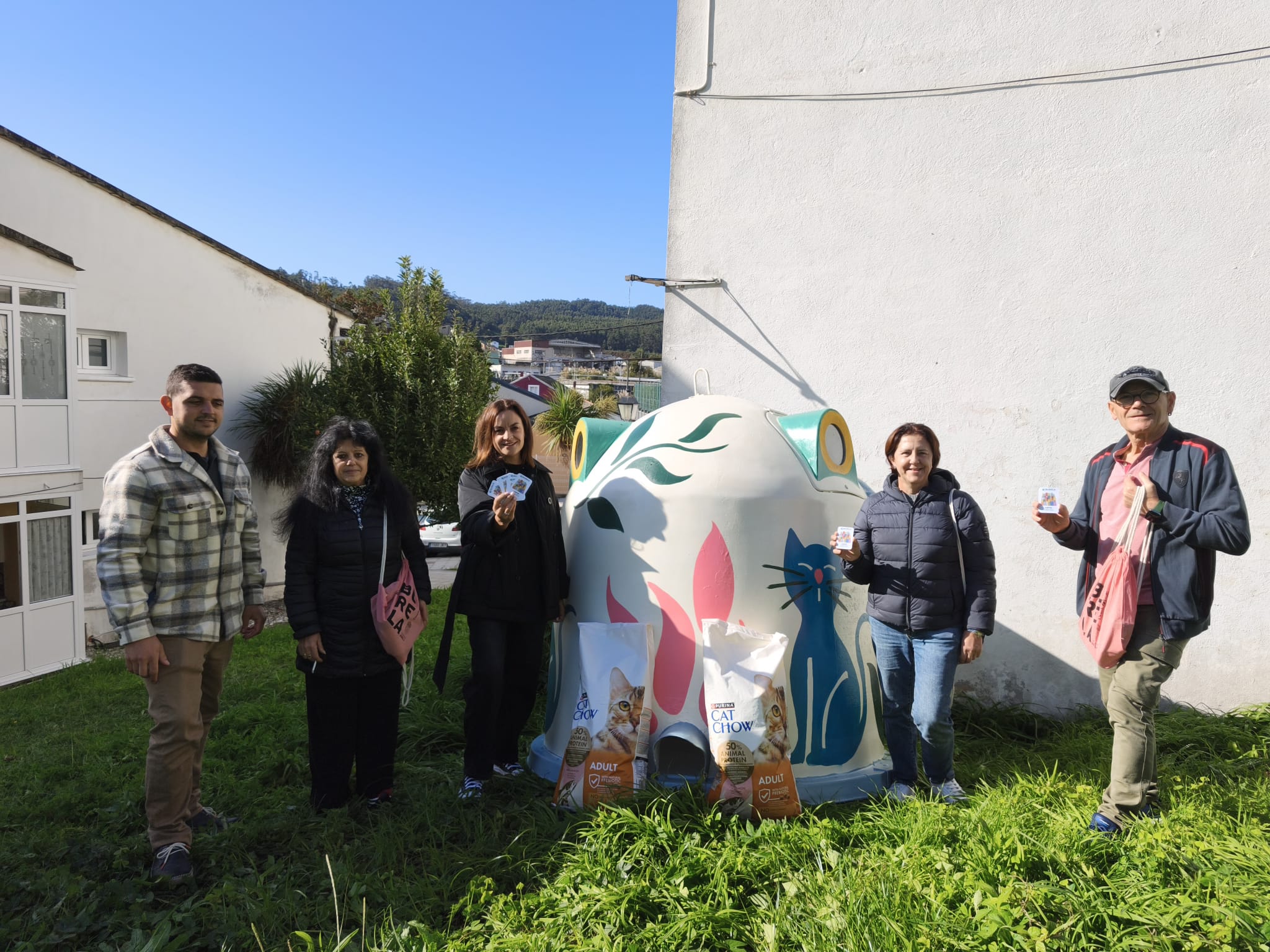 Burela avanza na protección animal coa instalación dun novo refuxio para gatos comunitarios