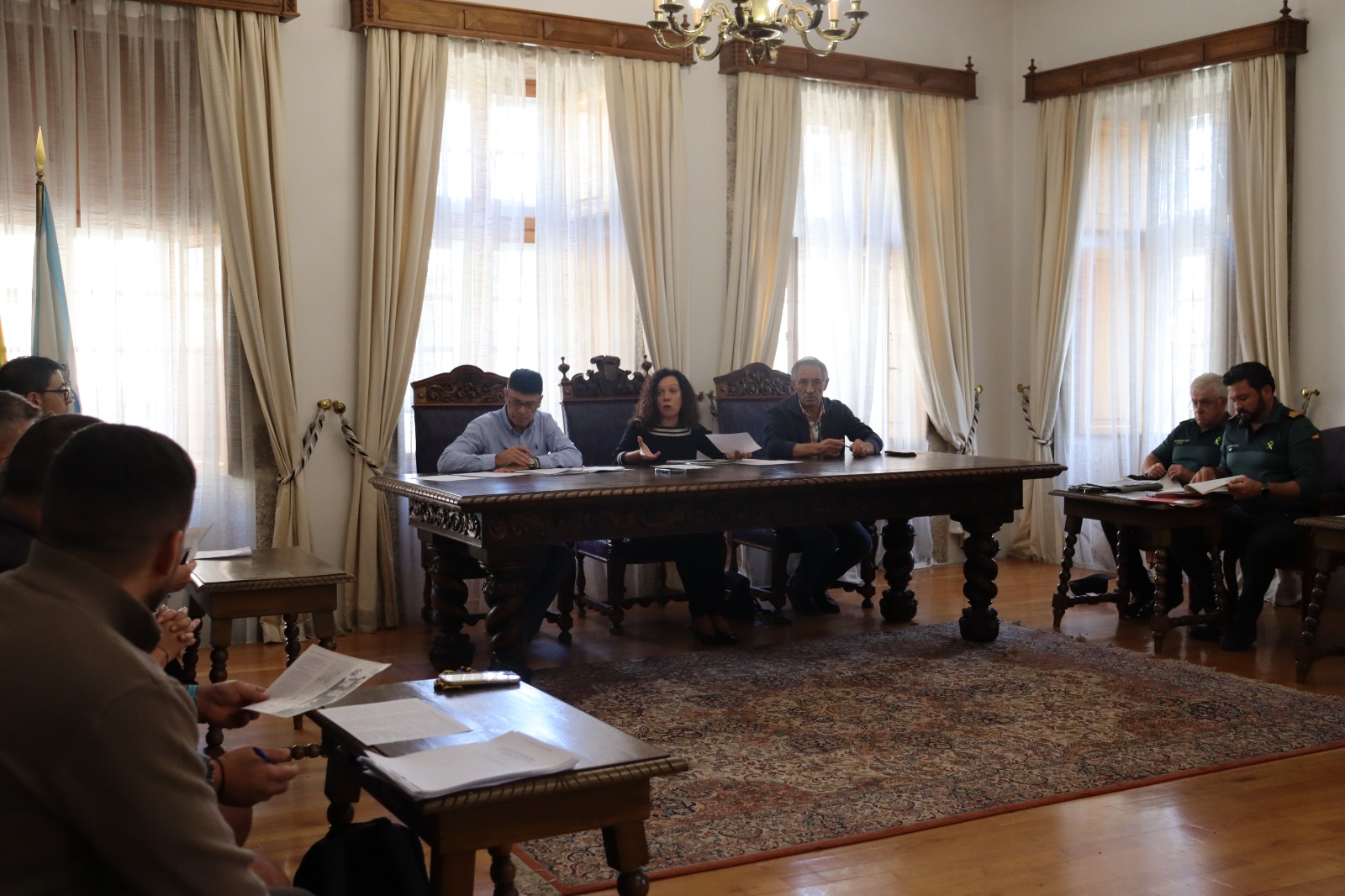 Mondoñedo reforza a seguridade das San Lucas con Garda Civil, Policía Autonómica e Policía Local